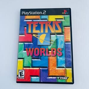 Tetris Worlds Sony PlayStation 2 PS2 2002 CIB Everyone